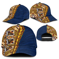 Samoan Siapo Classic Cap Tatau Pattern Half Style LT03