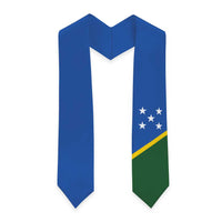 Solomon Islands Graduation Stole Flag Style LT05 - Polynesian Pride