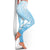 Tiare Tahiti Leggings Blue Polynesia Motifs - Polynesian Pride