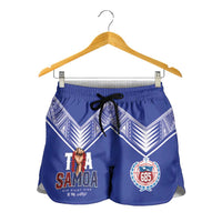 Toa Samoa Rugby Shorts for Women Six Eight Five to The World - Polynesian Pride