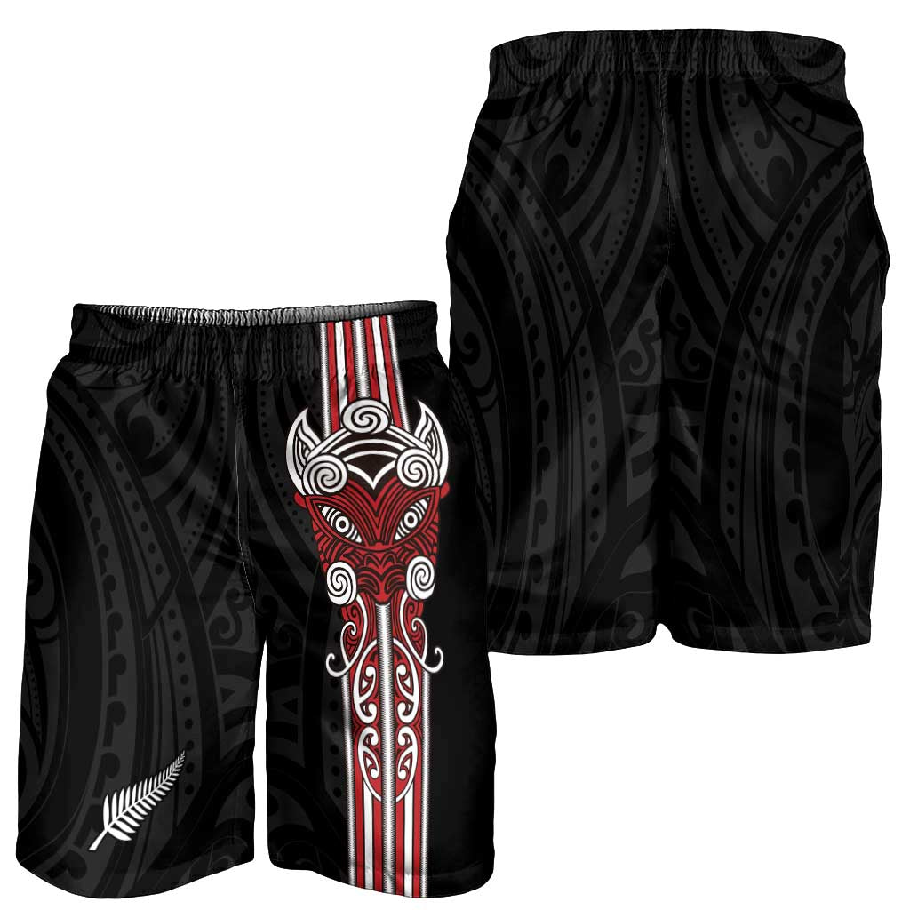 Toitu Te Reo Maori Toitu Te Whenua Toitu Te Tiriti Shorts for Men Maori Warrior New Zealand LT01 - Polynesian Pride