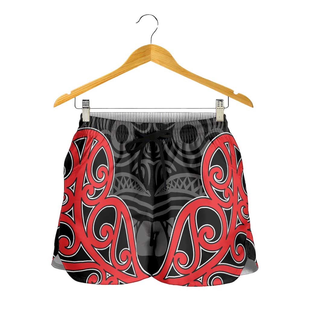 Toitu Te Tiriti 1840 Aotearoa Shorts for Women Stand Together Stand Stronger LT01 - Polynesian Pride