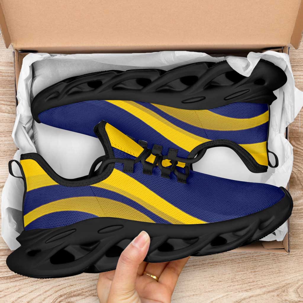 Tokelau Clunky Sneakers Flag-Inspired Curve Style LT05 - Polynesian Pride