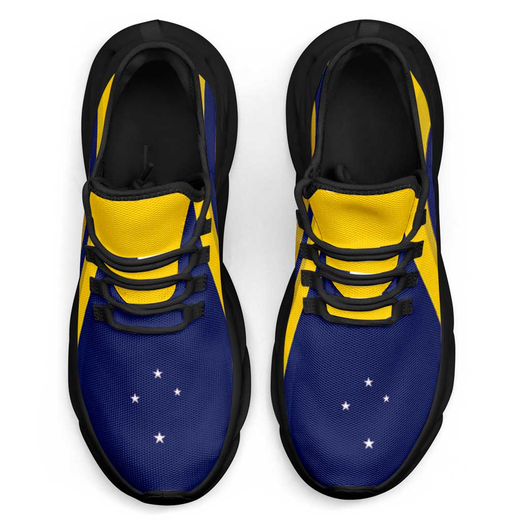 Tokelau Clunky Sneakers Flag-Inspired Curve Style LT05 - Polynesian Pride
