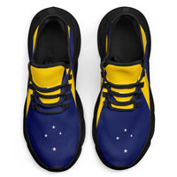 Tokelau Clunky Sneakers Flag-Inspired Curve Style LT05 - Polynesian Pride