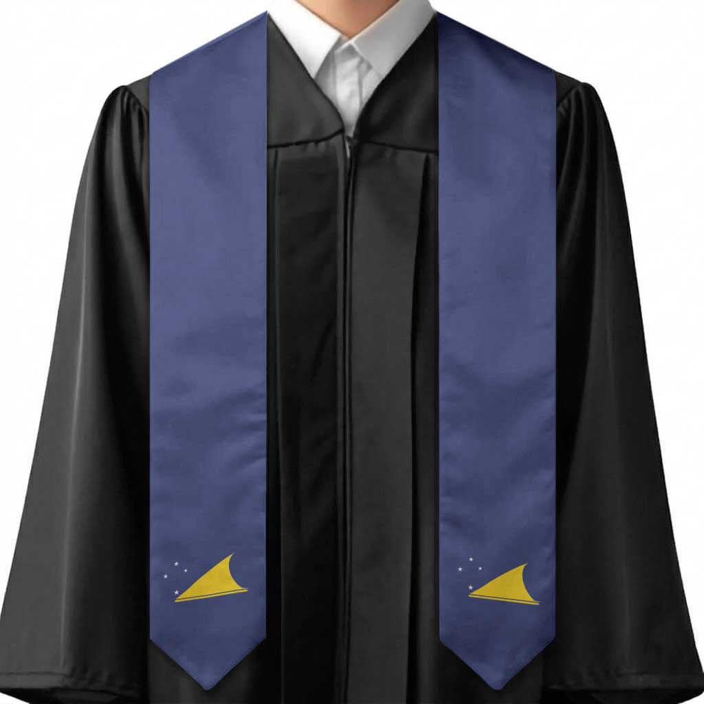 Tokelau Graduation Stole Flag Style LT05 - Polynesian Pride