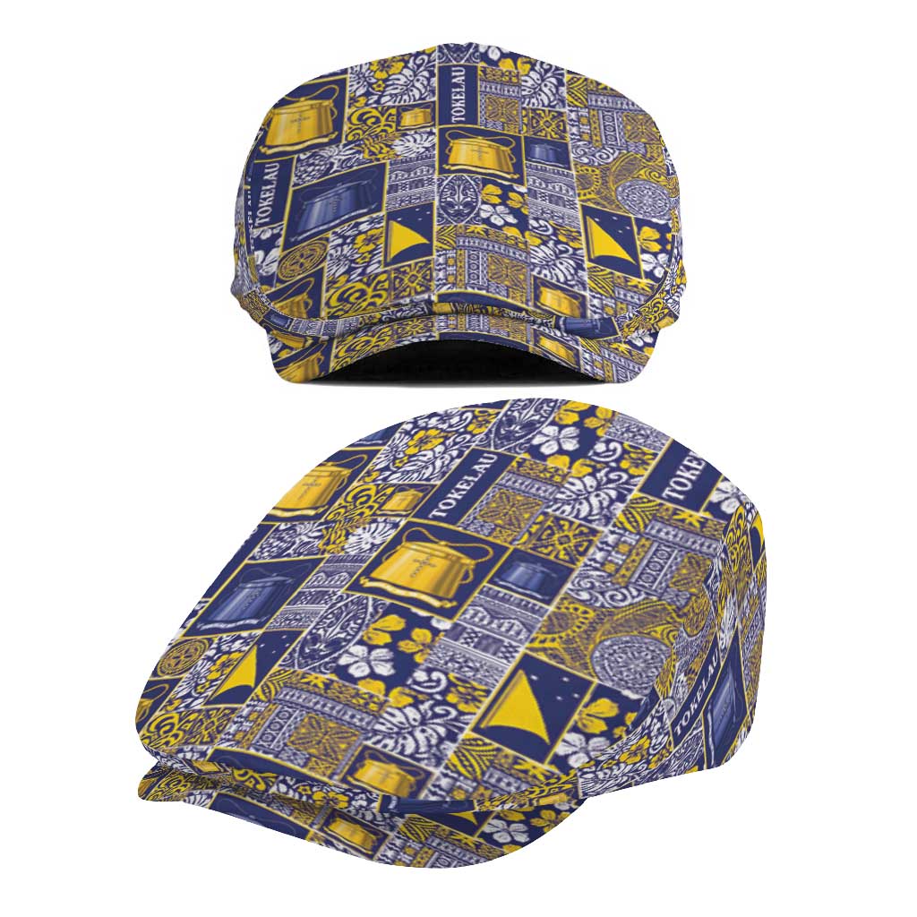 Tokelau Manuia te Kilihimahi Jeff Hat Pacific Patchwork Xmas Vibes - Polynesian Pride