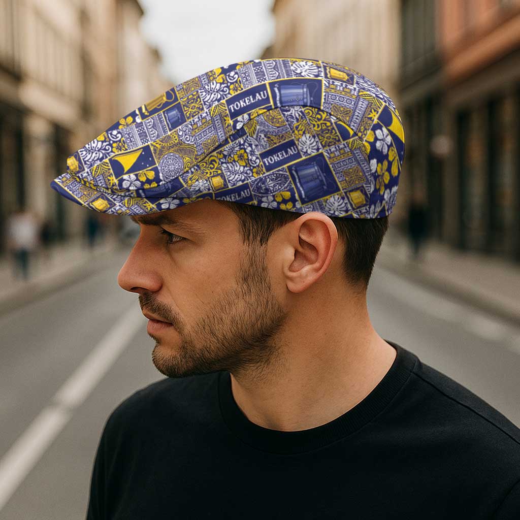 Tokelau Manuia te Kilihimahi Jeff Hat Pacific Patchwork Xmas Vibes - Polynesian Pride