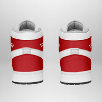 Tonga High Sneakers AJ1 Coat Of Arms Flag Inspired