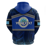 Custom Federated States of Micronesia Hoodie Polynesian Patterns LT6 - Polynesian Pride