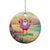 Hawaiian Christmas Ceramic Ornament Mele Kalikimaka Tropical Xmas in Hawaii Beach Santa TS02 - Polynesian Pride