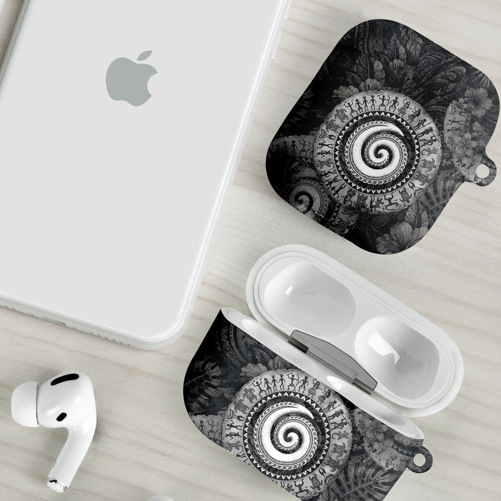 Hawaiian Piko AirPods Case Cultural Anchor Connect Your Roots Ocean Waves