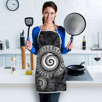 Hawaiian Piko Apron Cultural Anchor Connect Your Roots Ocean Waves