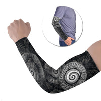 Hawaiian Piko Arm Sleeves Cultural Anchor Connect Your Roots Ocean Waves