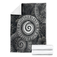 Hawaiian Piko Blanket Cultural Anchor Connect Your Roots Ocean Waves
