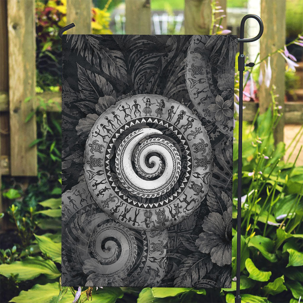 Hawaiian Piko Garden Flag Cultural Anchor Connect Your Roots Ocean Waves