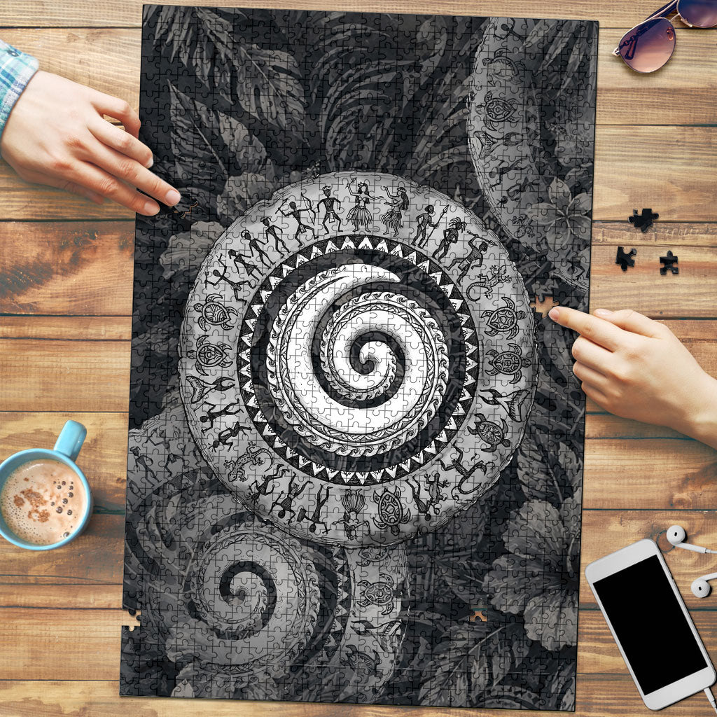Hawaiian Piko Puzzle Cultural Anchor Connect Your Roots Ocean Waves