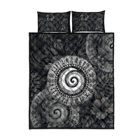 Hawaiian Piko Quilt Bed Set Cultural Anchor Connect Your Roots Ocean Waves