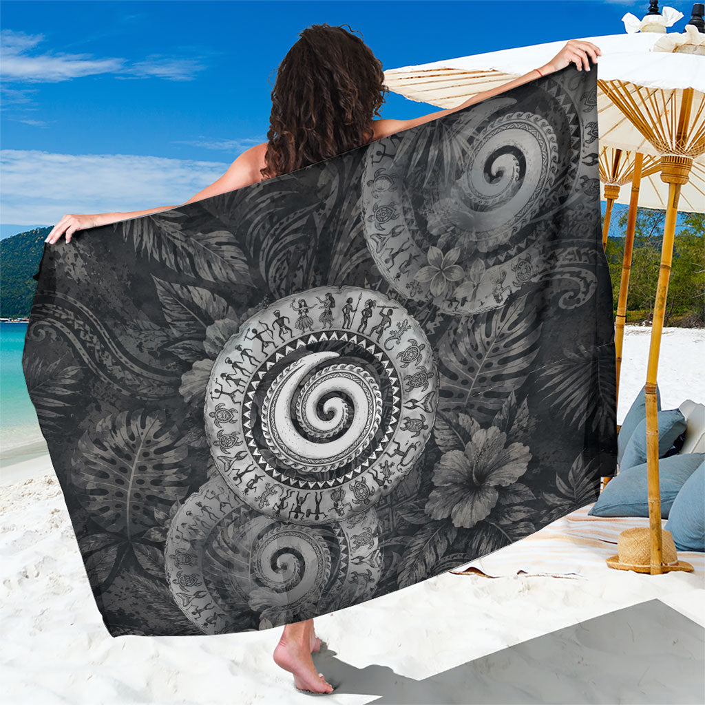 Hawaiian Piko Sarong Cultural Anchor Connect Your Roots Ocean Waves