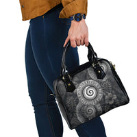 Hawaiian Piko Shoulder Handbag Cultural Anchor Connect Your Roots Ocean Waves
