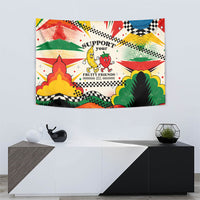 Support Your Fruity Friends Love Wins Gay Pride Tapestry LGBTQ Retro 30s Cartoon Checkered TS04 - Polynesian Pride