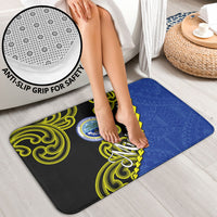 Federated States Of Micronesia FSM Bathroom Set Pacific Islander Tribal Swirl Geometric Pattern