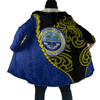 Federated States Of Micronesia FSM Cloak Pacific Islander Tribal Swirl Geometric Pattern