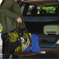 Federated States Of Micronesia FSM Travel Bag Pacific Islander Tribal Swirl Geometric Pattern