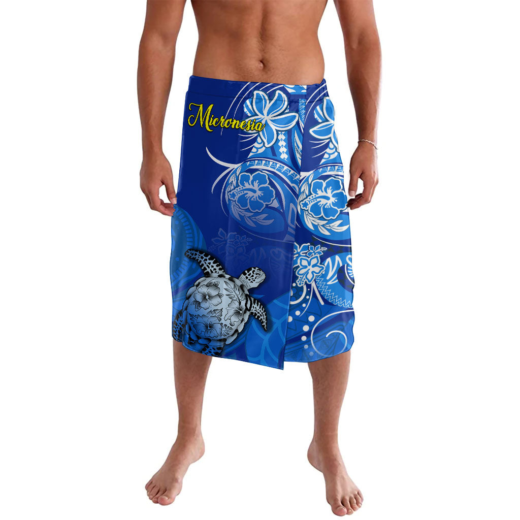 Micronesia Sea Turtle Lavalava Federated States Of Micronesia Tribal Floral Pattern