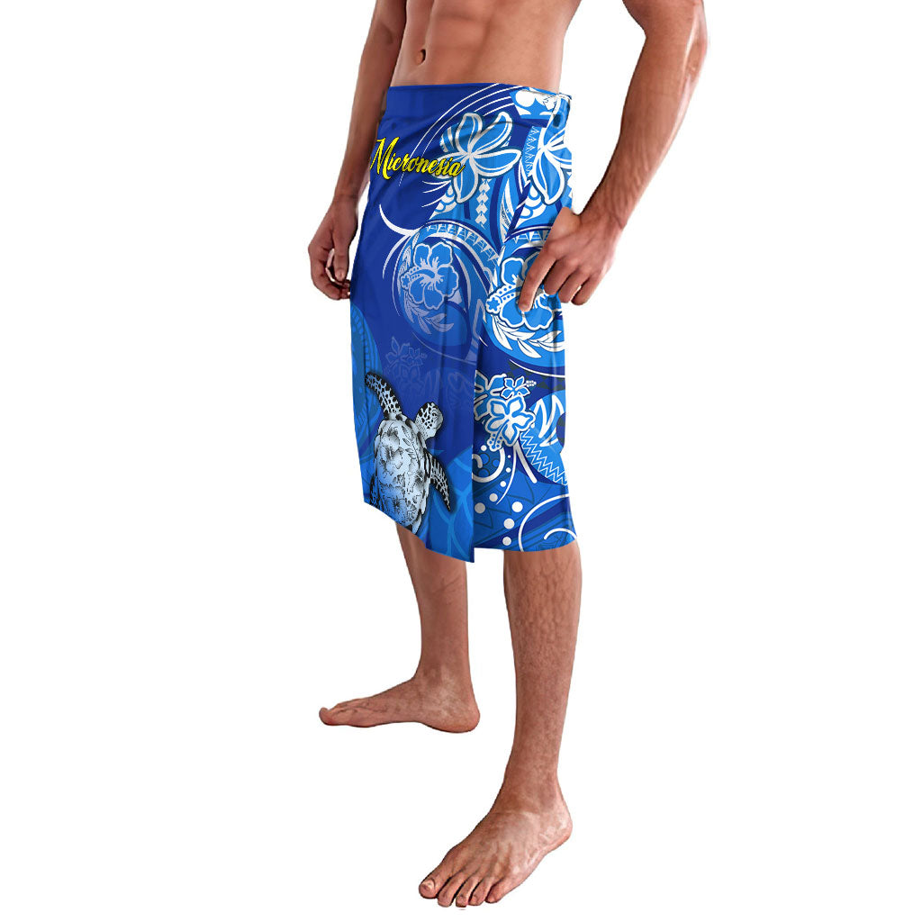 Micronesia Sea Turtle Lavalava Federated States Of Micronesia Tribal Floral Pattern