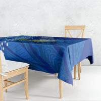 Micronesia Sea Turtle Tablecloth Federated States Of Micronesia Tribal Floral Pattern