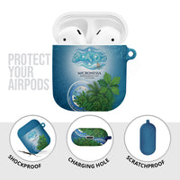 Micronesia Independence Day AirPods Case FSM Patriotic Pacific Island Nan Madol Ruins Seabird Tropical