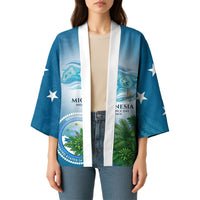 Micronesia Independence Day Kimono FSM Patriotic Pacific Island Nan Madol Ruins Seabird Tropical