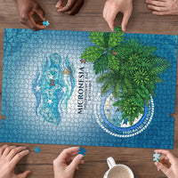 Micronesia Independence Day Puzzle FSM Patriotic Pacific Island Nan Madol Ruins Seabird Tropical
