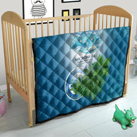 Micronesia Independence Day Quilt FSM Patriotic Pacific Island Nan Madol Ruins Seabird Tropical