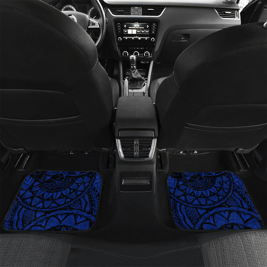 Micronesia Independence Day FSM Car Mats Tribal Tattoo Pattern Flag Seal Heritage