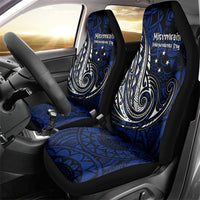 Micronesia Independence Day FSM Car Seat Cover Tribal Tattoo Pattern Flag Seal Heritage