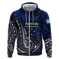 Micronesia Independence Day FSM Hoodie Tribal Tattoo Pattern Flag Seal Heritage