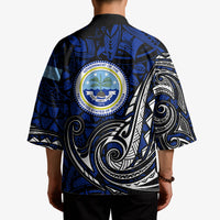 Micronesia Independence Day FSM Kimono Tribal Tattoo Pattern Flag Seal Heritage