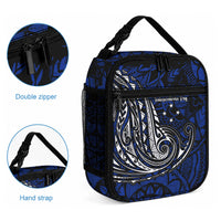 Micronesia Independence Day FSM Lunch Bag Tribal Tattoo Pattern Flag Seal Heritage