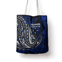 Micronesia Independence Day FSM Tote Bag Tribal Tattoo Pattern Flag Seal Heritage