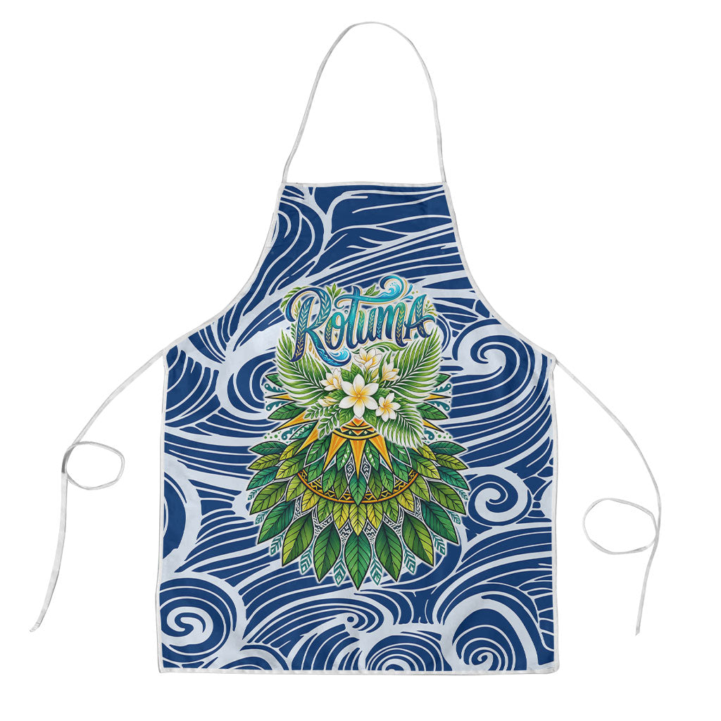 Rotuma Fiji Island Pride Apron Ocean Wave Coral Reef Marine Life Tribal Tattoo