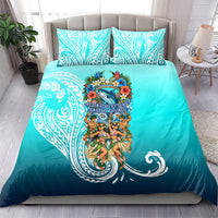 Floating Future Saving Tuvalu Bedding Set Ocean Blue Pacific Polynesian Cultural Art Marine Wildlife TS04 - Polynesian Pride