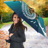 Floating Future Saving Tuvalu Umbrella Ocean Blue Pacific Polynesian Cultural Art Marine Wildlife TS04 - Polynesian Pride
