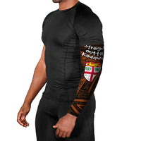Straight Outta Kadavu Fiji Arm Sleeves Tribal Polynesian Tattoo Coat Of Arms Flag