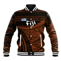 Straight Outta Kadavu Fiji Baseball Jacket Tribal Polynesian Tattoo Coat Of Arms Flag