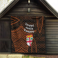 Straight Outta Kadavu Fiji Quilt Tribal Polynesian Tattoo Coat Of Arms Flag