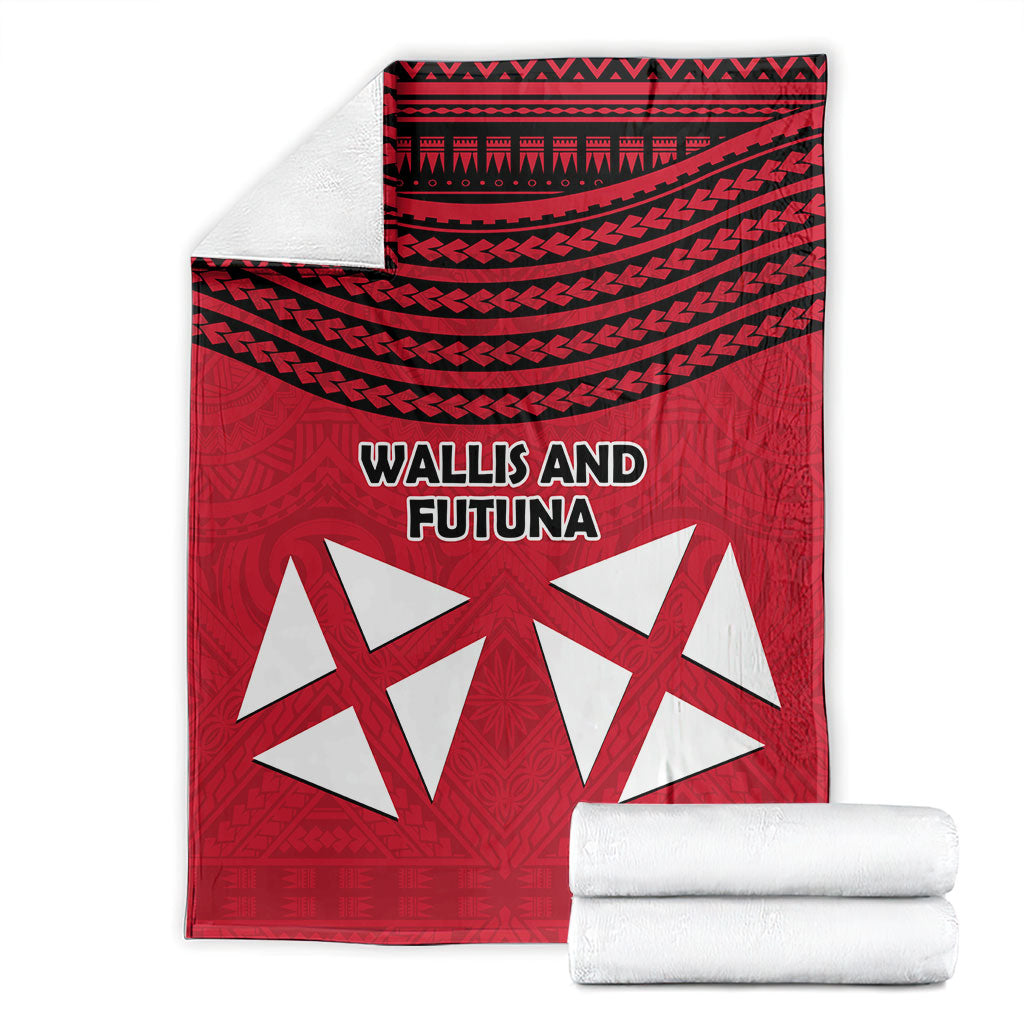Wallis And Futuna Blanket Polynesian Tattoo Flag Map