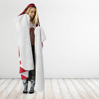 Wallis And Futuna Hooded Blanket Polynesian Tattoo Flag Map