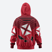 Wallis And Futuna Hoodie Polynesian Tattoo Flag Map